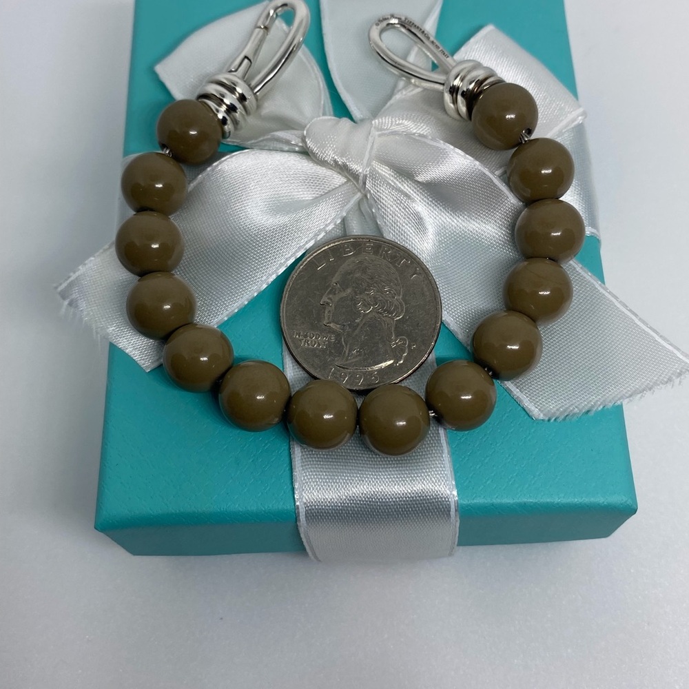 Elegant Brown Beaded Bracelet